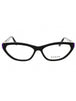 001 - shiny black/clear demo lens