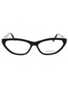 001 - shiny black/clear demo lens