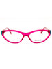 072 - shiny pink / clear