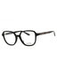 001 - shiny black/clear demo lens