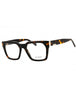 052 - dark havana/clear demo lens
