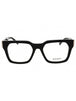 001 - shiny black/clear demo lens