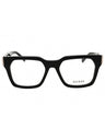 001 - shiny black/clear demo lens