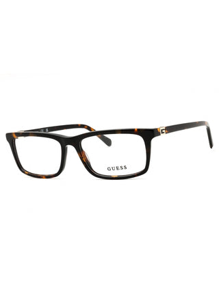 Guess GU50190 acetate Rectangular Men's Eyeglasses