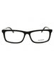 001 - shiny black/clear demo lens