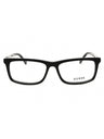 001 - shiny black/clear demo lens