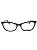001 - shiny black / clear