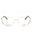 032 - pale gold/clear demo lens