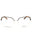 049 - matte dark brown/clear demo lens