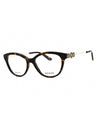 052 - dark havana/clear demo lens
