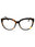 052 - dark havana/clear demo lens