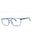 091 - matte blue/clear demo lens