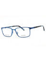 091 - matte blue/clear demo lens