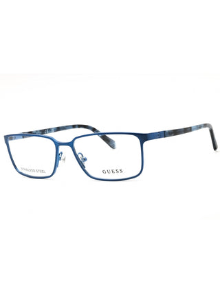 Guess GU50244 acetate Rectangular Men's Eyeglasses
