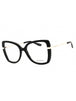 001 - shiny black/clear demo lens