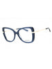 090 - shiny blue/clear demo lens