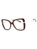 048 - shiny dark brown/clear demo lens