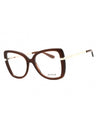 048 - shiny dark brown/clear demo lens