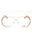 058 - Matte Beige / Shiny Rose Gold
