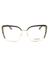 033 - pink gold/clear demo lens