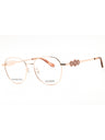 028 - shiny rose gold/Clear demo lens