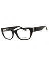 052 - dark havana/clear demo lens