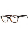 052 - dark havana/clear demo lens