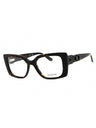 052 - dark havana/clear demo lens