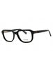 001 - shiny black/clear demo lens