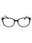 001 - shiny black/clear demo lens
