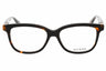 052 - Dark Havana/Clear demo lens