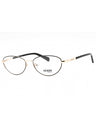 033 - pink gold/clear demo lens
