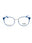 092 - Blue Silver / Clear Lens