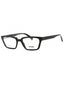001 - shiny black / Clear demo lens