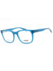090 - shiny blue / clear demo lens