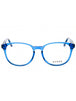 090 - shiny blue / clear demo lens