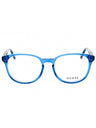 090 - shiny blue / clear demo lens