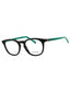 005 - Black Blue / Clear demo lens