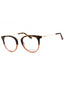 052 - dark havana/clear demo lens