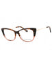 052 - dark havana/clear demo lens