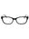 001 - shiny black/clear demo lens