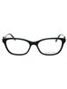 001 - shiny black/clear demo lens
