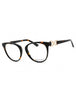 052 - dark havana/clear demo lens