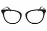 001 - shiny black/clear demo lens
