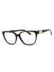 052 - dark havana/clear demo lens