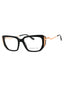 001 - shiny black/clear demo lens