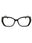 001 - shiny black/clear demo lens