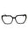 001 - shiny black/clear demo lens