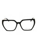 001 - shiny black/clear demo lens