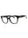 001 - shiny black/clear demo lens